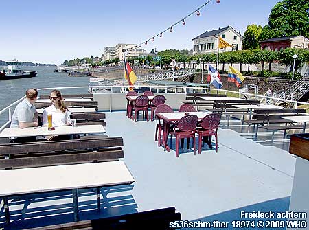 Rheinschifffahrt bei Knigswinter, Bonn, Remagen, Linz
