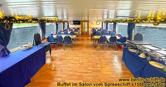 Berlin Charlottenburg Schiff mieten Partyschiff Partyboot Spree, auch im Winter